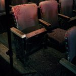 Seats covered in dust