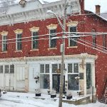 Klinkhart Hall in the winter