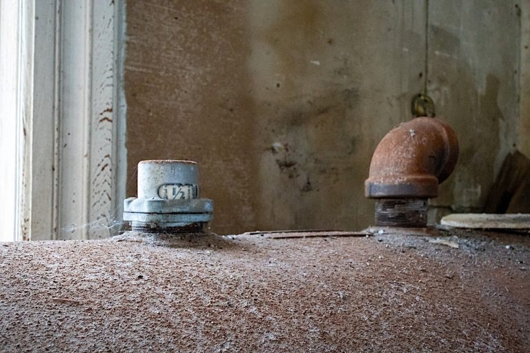 Old water boiler
