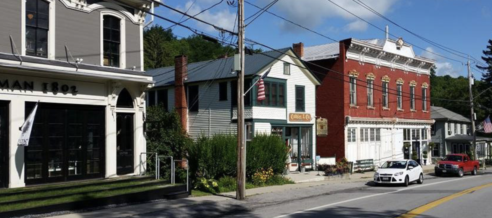 The village of Sharon Springs