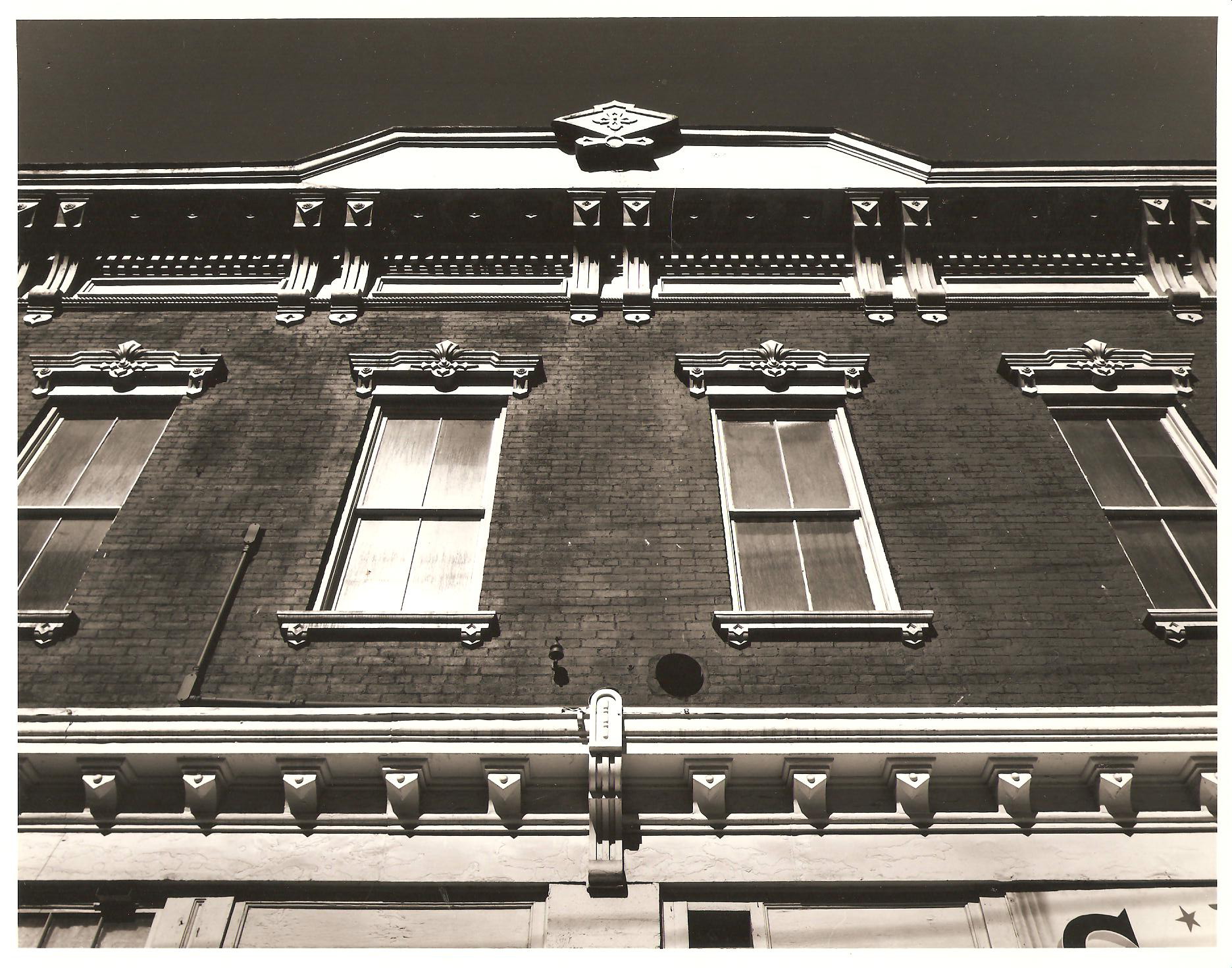 Klinkhart Hall black & white photo